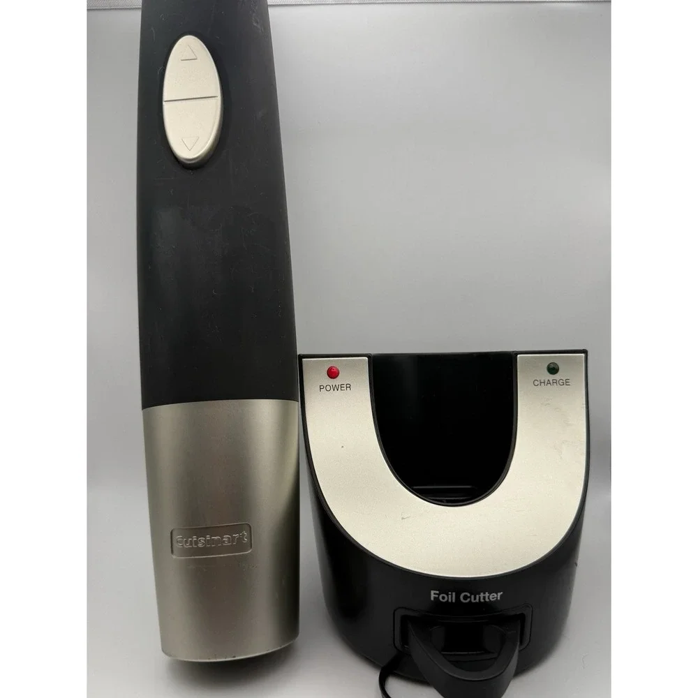 Cuisinart CWO-50 Cordless Wine Opener Charging Base Foil Cutter